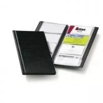 DURABLE VISFIX 96 vizitinių kortelių stovas, 96 kišenės, permatomas 238001