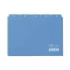 DURABLE A5 skiriamieji lapai 5 skyrikliai A-Z reljefiniai polipropileniniai permatomi 365006