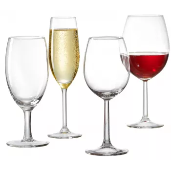 Ritzenhoff & Breker VIO baltvynio taurė, 320 ml, tinkama plauti indaplovėje, pilvotoji forma, aukštis 200 mm, rinkinys iš 6 vnt. (812169)