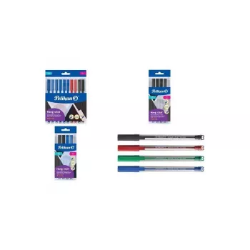 Pelikan Hang Stick tušinukas 0,7 mm mėlynas permatomas (10 vnt. polietileno maišelyje) 400207122