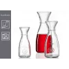 Ritzenhoff & Breker Bordeaux stiklinė karafė 1L, soda-kalkių stiklas, tinka plauti indaplovėje, su pripildymo linija - 6 vnt. 818963