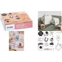 HEYDA Motif Stamp Set Luck, rinkinys medinių antspaudų įvairių dydžių ir dizainų, permatomoje dėžutėje, 1 rinkinys (204888666)