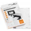 DURABLE BADGEMAKER įdėklo etiketės 52 x 100 mm, baltos, 100 vnt. 145802