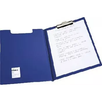 DURABLE Clipboard Folder STANDARD, DIN A4, tamsiai mėlyna, minkšta plėvelė su kartoniniu sutvirtinimu 2357-07