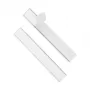 DURABLE LABELFIX® lipdukas-etiketės laikiklis 200x20 mm, permatomas, 10 vienetų 802019