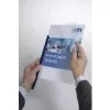 DURABLE A4 suspaudžiamos įrišimo juostelės, 100 lapų talpa, permatomas PP, 50 vnt. 293919