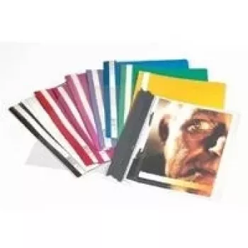 DURABLE A4+ ataskaitų segtuvas permatomas polipropilenas, 50 vnt. 257005