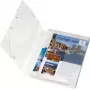 HERLITZ dokumentų dėžė DIN A4, polipropilenas, permatoma, 40 mm nugarėlė, 250 x 40 x 330 mm 1948678