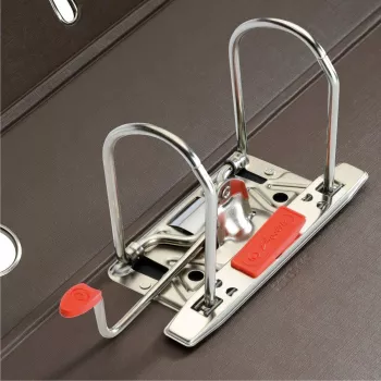 Herlitz maX.file A4 dokumentų segtuvas su svirtimi 80 mm rudas 10834463