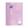 OXFORD Collegeblock TOUCH bloknotas su kvadratėliais ir paraštėmis A4, 80 lapų, 90 gsm, įvairių spalvų 400196079