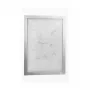 DURABLE DURAFRAME WALLPAPER A4 lipni informacinė plokštė, sidabrinė, 484323