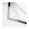 DURABLE DURAFRAME WALLPAPER A4 lipni informacinė plokštė, sidabrinė, 484323