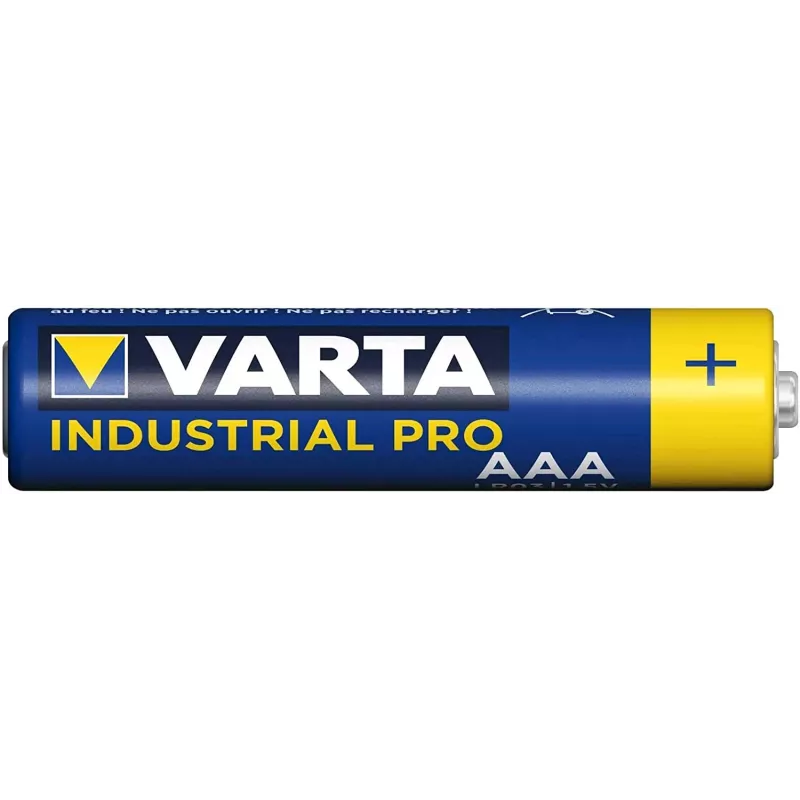 Varta Industrial AAA šarminė baterija 1.5V 1100 mAh - 10 vnt. (LR03)