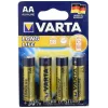 VARTA Longlife AA šarminės baterijos 1,5V 2750mAh, 4 vnt. (04106110414)