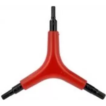 FISCHER trijų šakų šešiabriaunis raktų rinkinys 4/5/6 mm, grūdintas plienas, Y tipo 85513