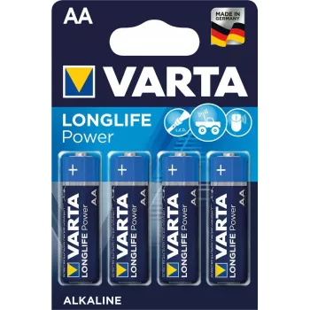 Varta High Energy 04906 AA šarminės baterijos, 4 vnt.
