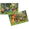 HERMA 3 stalų kilimėliai kartoniniai Dino World - 3 vnt. (19743)
