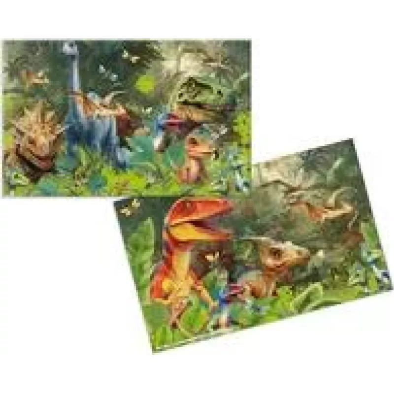 HERMA 3 stalų kilimėliai kartoniniai Dino World - 3 vnt. (19743)