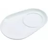 Ritzenhoff & Breker BIANCO ovalus porceliano padėkliukai, 125 x 180 x 20 mm, balti, 6 vnt. 425895