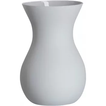Ritzenhoff & Breker ANNALENA pilkos matinio stiklo kūginė gėlių vaza, 180 mm 816723