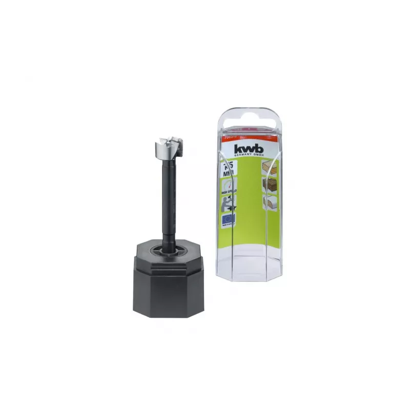 KWB 706316 Centravimo grąžtas 1,6 mm DIN 333 Forma A HSS