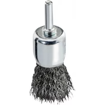 Metabo galinė šepetėlio antgalis 25x0,3 mm / 6 mm kotas, gofruota plieninė viela, 20 000 RPM 630554000