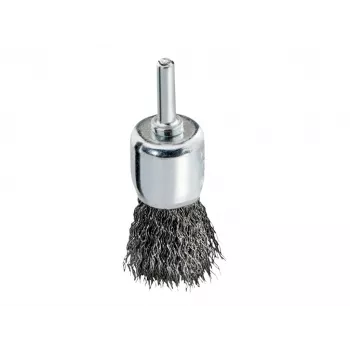 Metabo galinė šepetėlio antgalis 25x0,3 mm / 6 mm kotas, gofruota plieninė viela, 20 000 RPM 630554000