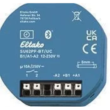 Eltako 1 kanalo laiko jungiklis su bekontakčiu kontaktu SU62PF-BT/UC, Bluetooth, 16A 30062006