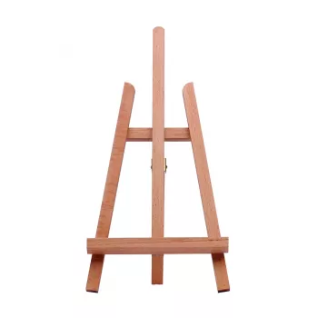 Marabu stalinis molbertas, trikojis, aukštis 430 mm, lakuotas bukas, maks. drobės aukštis 360 mm, 1 vnt. (1625000000101)
