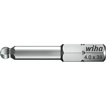 Wiha 7017 Z magnetinis antgalių laikiklis, 1/4 colio hex, 38 mm, DIN 3126/ISO 1173, plienas 70170040