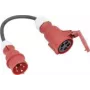 AS Schwabe 61376 maitinimo adapterio kabelis 16 A, juodas, 0,3 m