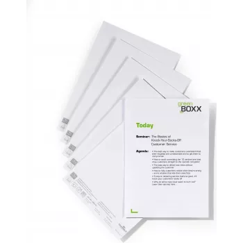 DURABLE įdedamos etiketės A4 210 x 297 mm, 10 lapų, baltos, kartonas 170 gsm, lazeriniams/rašaliniams spausdintuvams 485602