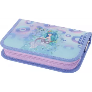 Herlitz Mystic Mermaid pripildytas penalas, 31 dalis, mėlynas/rožinis, poliesteris 300001564
