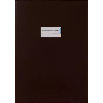 HERMA A4 pratybų sąsiuvinio viršelis iš kartono, rudos spalvos, 19754