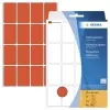 HERMA 2452 lipdukai – raudoni, 25 x 40 mm, 512 vnt. (32 lapai po 16)