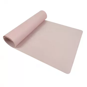 HELIT the flat mat staltiesė 800 x 400 mm rožinė PVC atspari vandeniui, apsauganti stalą H2525126