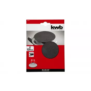 kwb QUICK-STICK kibiosios juostos atraminis diskas, 125 mm, M14 488014