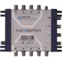 WISI FLEXSWITCH DXR0508 Multiswitch 5 in 8 Receiver-Powered Passive Cascadable