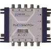 WISI FLEXSWITCH DXR0508 Multiswitch 5 in 8 Receiver-Powered Passive Cascadable