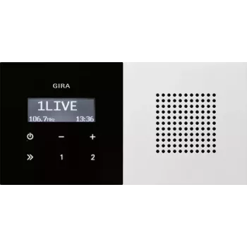 Gira 2280 112 Personal Analog Home Station juodas