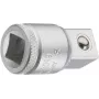 Gedore 3019 lizdų adapteris 1/2 inch moteriškas į 3/4 inch vyrišką, 44 mm, chromo vanadžio plienas 6236010