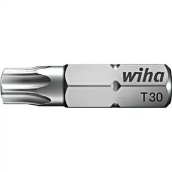 Wiha Torx atsuktuvų antgalis T27 x 25 mm, 1/4 colio šešiabriaunis kotas 7015Z/T27-25