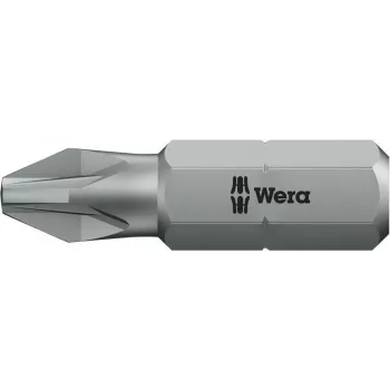 Wera Bit-Check BC 12 Wood 2 atsuktuvų antgalių rinkinys, 12 dalių, 1/4 colio šešiabriaunis, 25 mm antgaliai, BiTorsion, PH/PZ/TX 05057422001