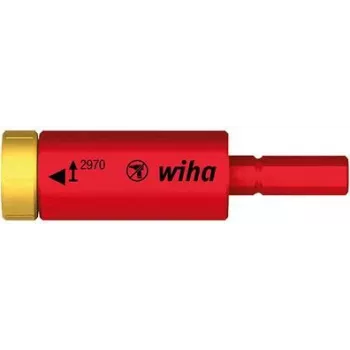 Wiha 29701200 sukimo momento adapteris TorqueVario-S, 1/4 inch šešiakampė išvestis, 133 mm