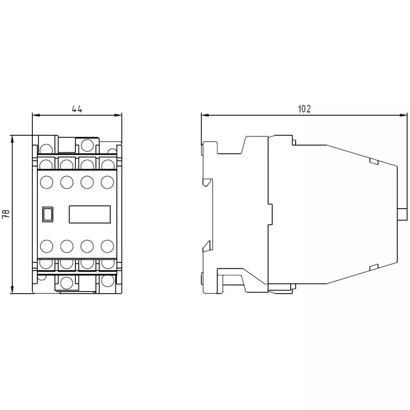SIEMENS pagalbinis kontaktorius 62E 6NO+2NC AC230V 3TH4262-0A (3TH42620AP0)