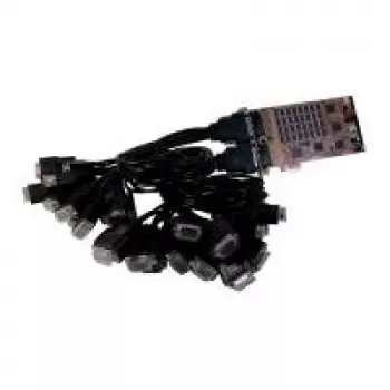 EXSYS EX-44032 PCI Express x1 dviejų prievadų RS232 nuosekliosios sąsajos plokštė
