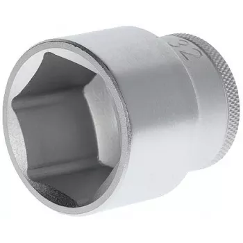 GEDORE 1/2 colio lizdas 32 mm, 6 briaunų, chromuotas, DIN 3124 6132740