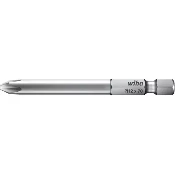 Wiha Phillips PH1 25mm Hex E6.3 chromo-vanadžio antgalis 22509