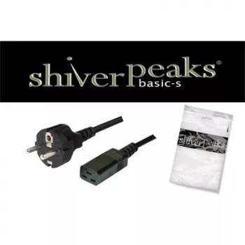 SHIVERPEAKS Basic maitinimo laidas Schuko į IEC C19, 3 m, 16 A, juodas BS60015-S
