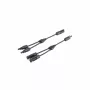 SHIVERPEAKS PV4 T-Adapterio kabelių rinkinys, 2-to-1, 4 mm², juodas, 30 cm BS02-21032